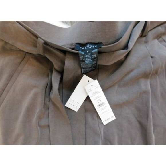 White House Black Market Jersey Pant Brown NEW size Large - Picture 4 of 6